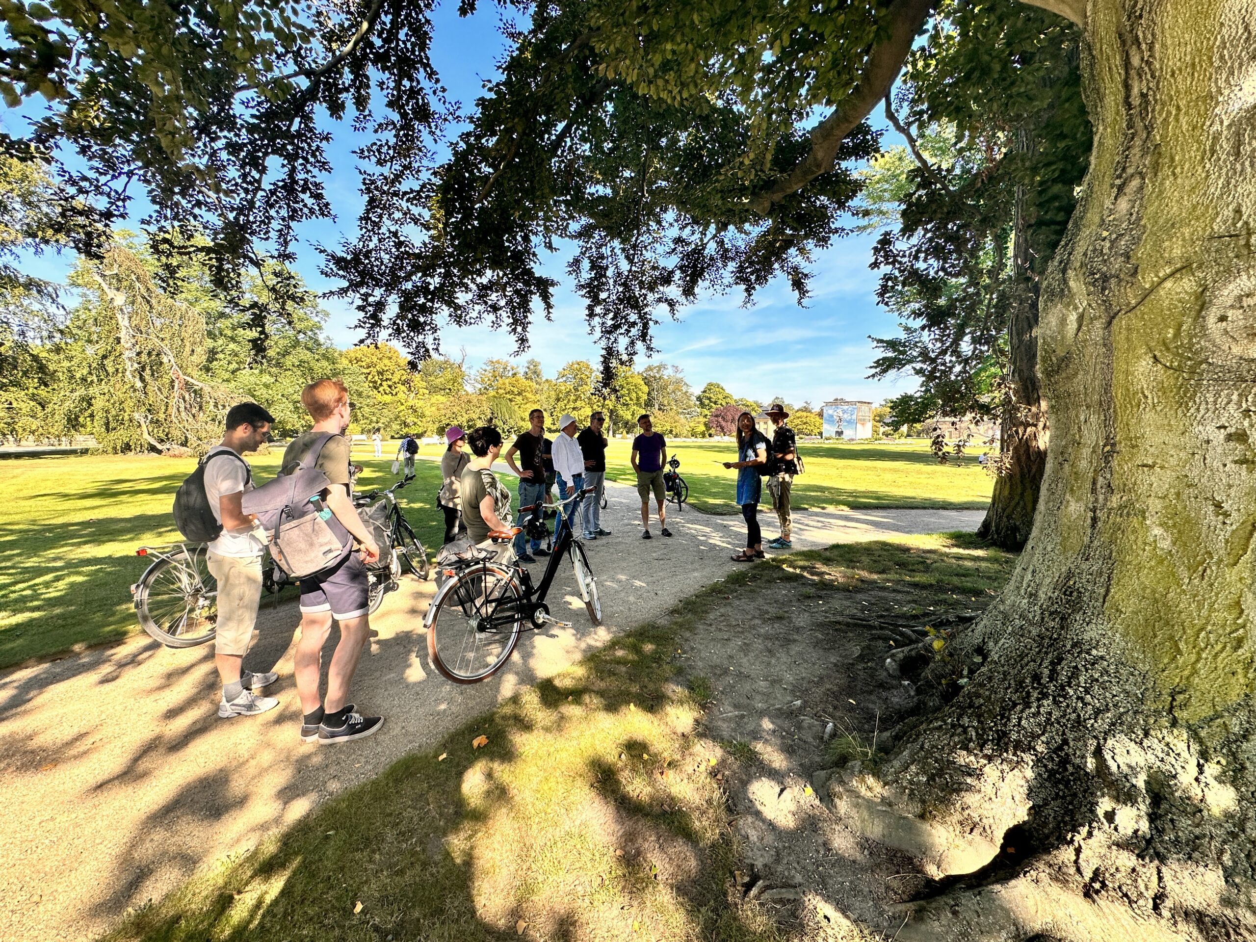 Treffen mit Leipzig giesst – Klimakrise im Großen Garten
