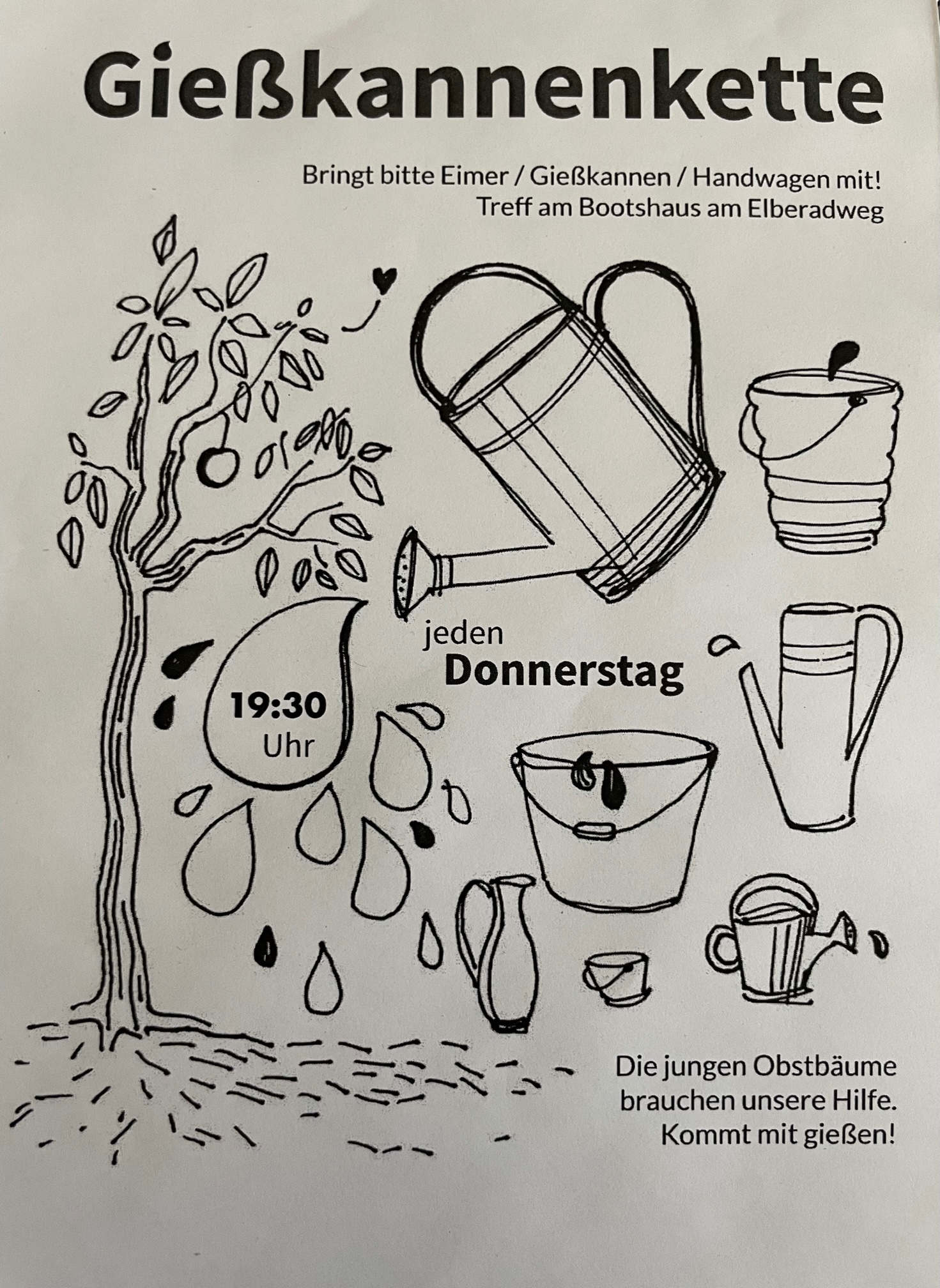 Gießkannen-Kette Johannstadt